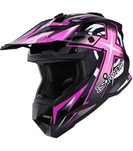 Amazon.com: 1Storm Adult Motocross Helmet BMX MX ATV Dirt Bike