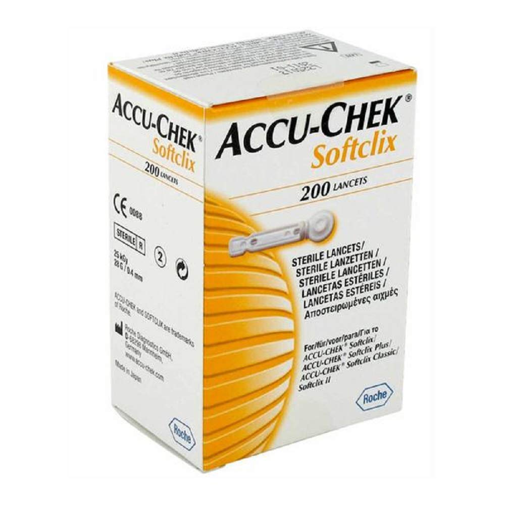 Accu-Chek Soft Clix Lancets, 200 Count