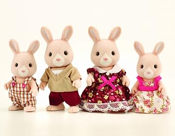 familia conejos sylvanian amazon