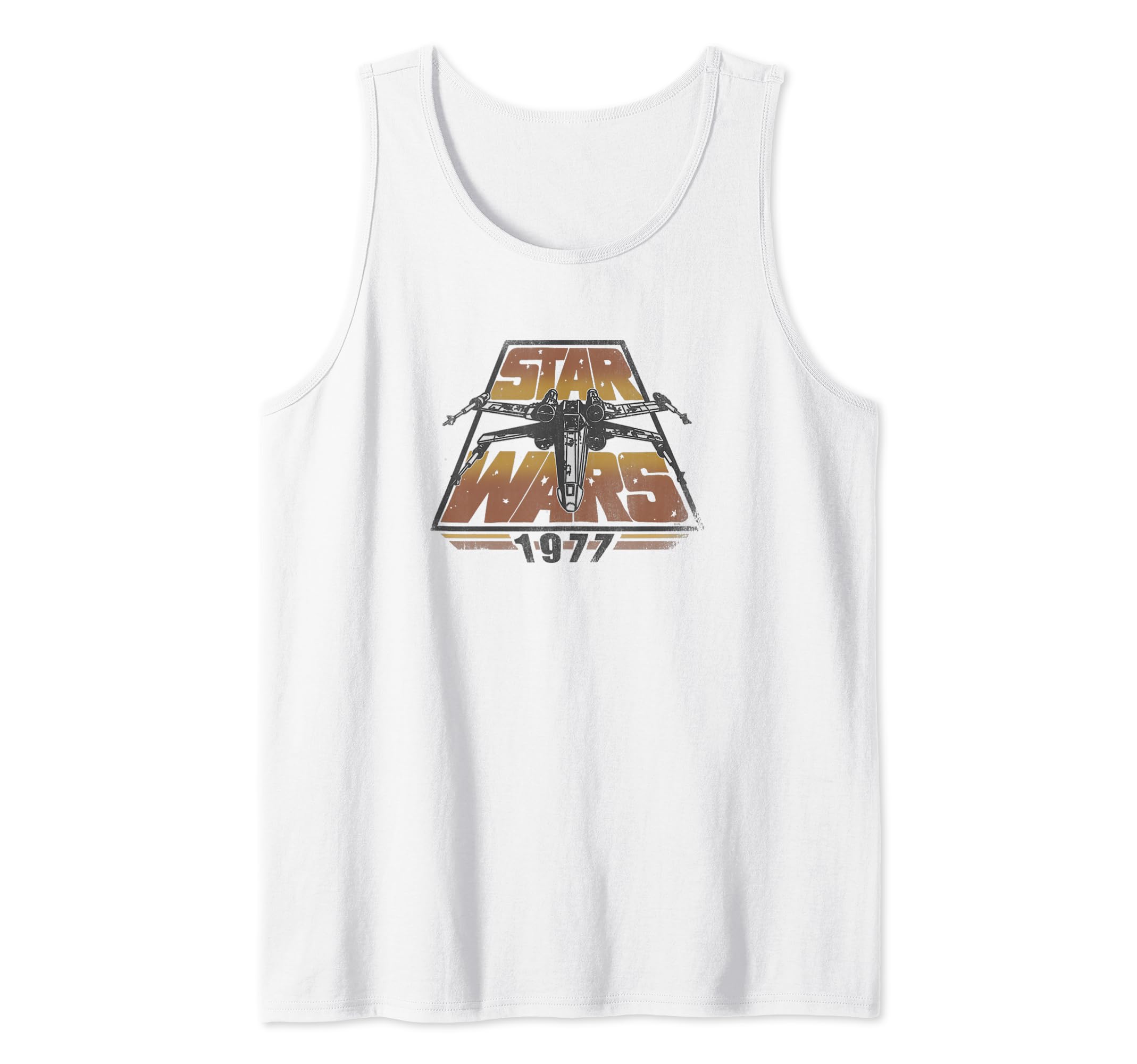 Star Wars X-Wing 1977 Vintage Retro Tank Top