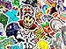DreamerGO Cool Graffiti Stickers 100 Pieces Various Car Motorcycle Bicycle Skateboard Laptop Luggage Vinyl Sticker Graffiti Laptop Luggage Decals Bumper Stickers