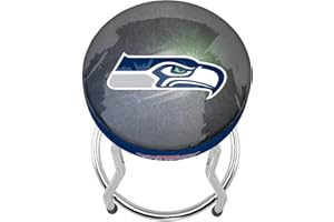 ARCADE1UP Adjustable Licensed NFL Blitz Pub Stool (Seattle Seahawks)