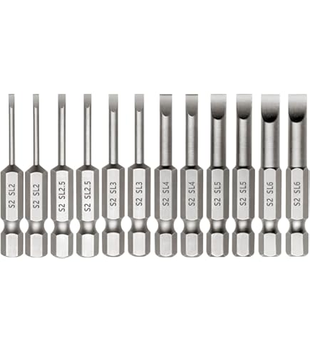Long Flat Head Screwdriver HARFINGTON Double-Ended