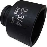 1" Drive 2-3/4" Impact Socket, 6-Point, Heat Treated Cr-V Alloy Steel | JXHONG