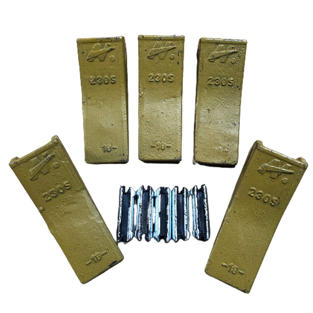 Photo 1 of 5 PK 230S 230 23 Standard Long Style Bucket Digging Teeth with Flex Pin's 23PN