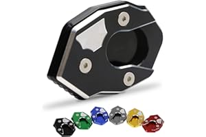 Motorcycle Kickstand Extender Foot Side Stand Extension Pad Support Plate Replacement for Kawasaki Z650 Z900 Z900RS Z1000 Z10
