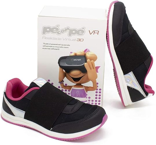 tenis com oculos virtual