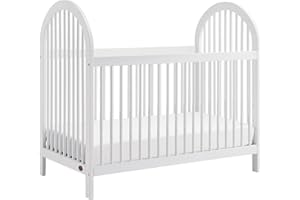 Soho Baby Everlee 3-in-1 Island Crib, Whitewash