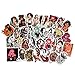 Sexy Stickers Tattoo Women Cartoon Princess Beauty Sticker Lady Decals Punk Vintage Retro Stickers for Laptop Luggage Skateboard Phone (Sexy Stickers-1)