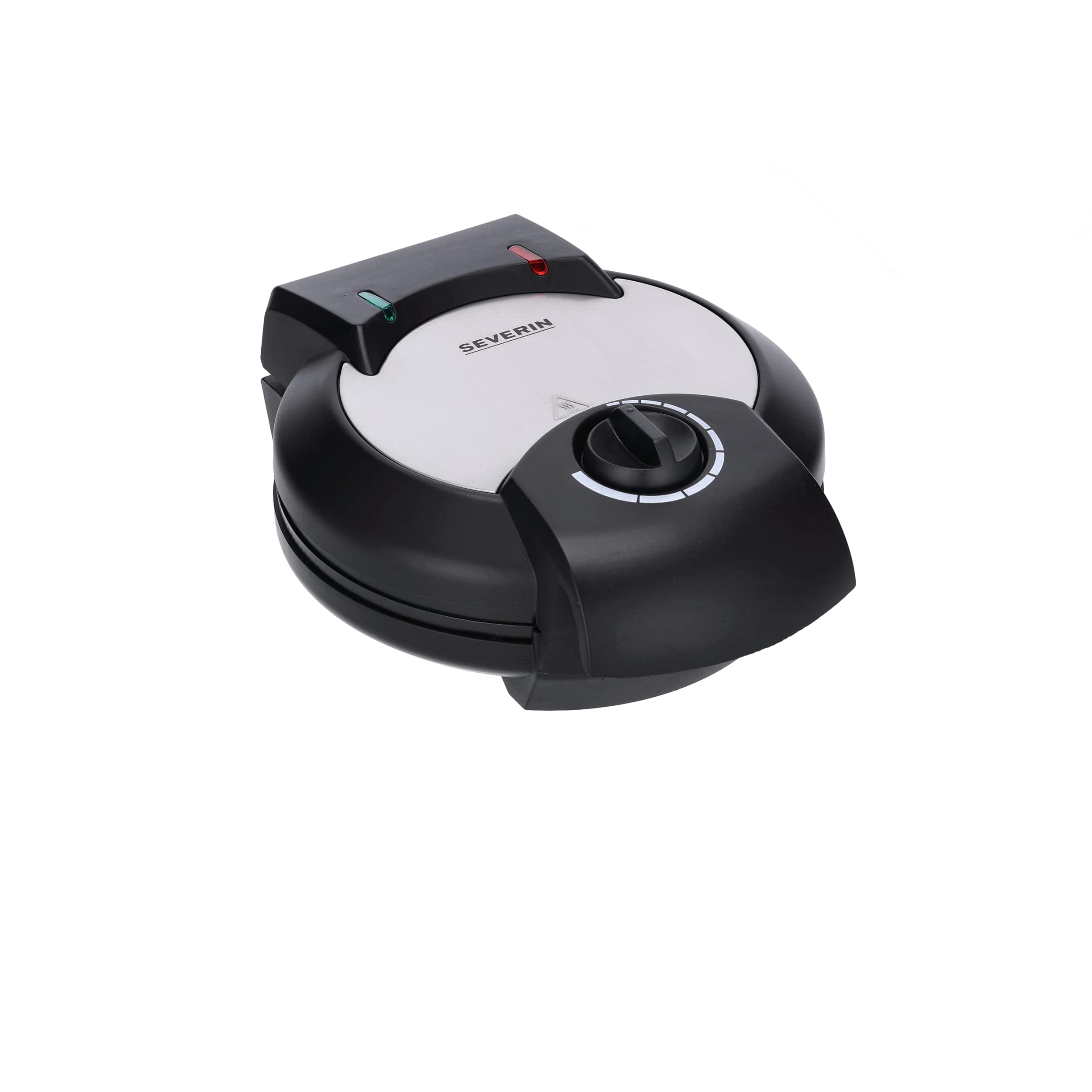 Severin 107847 Waffle Maker, Brushed Stainless Steel