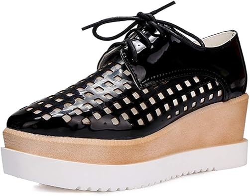 platform wingtip shoes