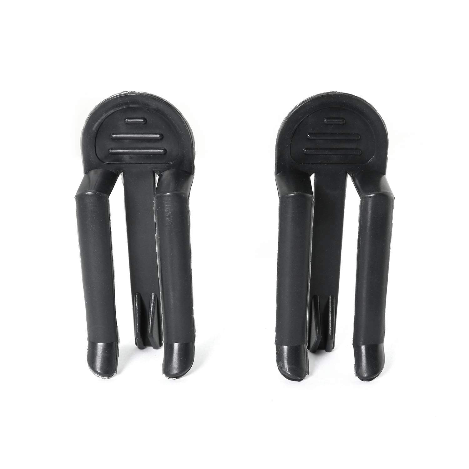 RLECS 10pcs Practical Garbage Can Clip Garbage Basket PP Plastic Waste Can Trash Bag Clamp 3.35x1.26 Inch