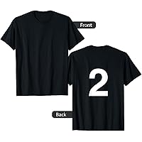 Amazon.com: Number 6 Numbered Shirt Number on Back