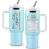 Sighdorm Physical Therapist Gifts for Women Men, Physical Therapy Month Gifts, PT Gift, 40oz Stainless Steel Tumbler