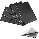 Adhesive Foam Padding Sheets - 5 Pcs 1/8" x 12" x 8" Thin Closed Cell Foam | Self-Adhesive Neoprene Foam with Cut-to-Size Design for Anti-Vibration,Cushioning,Shock Absorption,Furniture,Appliances,DIY