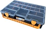 Saturnia Art Plast 3600 Tool Box Plastic Polypropylene Polystyrene Black Yellow view 8