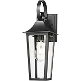 Z-Lite 5008S Gannon 18" Tall Outdoor Wall Sconce - Black