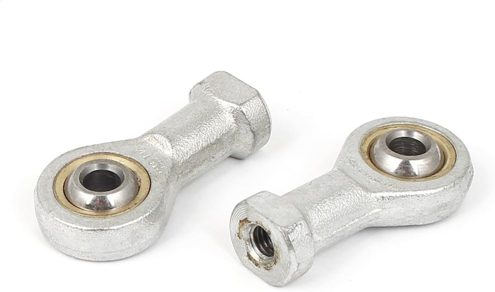 uxcell 5mm Selflubricating Rod End Bearings Female Thread Connector 5 Pcs