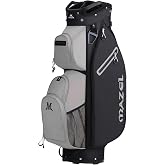 MAZEL Golf Cart Bag with 7-Way Full Length Dividers Top and 9 Pockets,Lightweight Golf Club Bag for Men &amp; Women