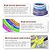 SUNLU 3D Pen Filament Refills 1.75mm PLA Filament Pack of 10 Different Popular Colors(16.4FT/5M Each) for 3D Printing