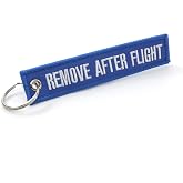 Rotary13B1 REMOVE AFTER FLIGHT - Keychain - BLUE