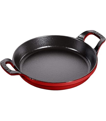 Amazon.com: staub Skillet 40501-146 Skillet Cherry 6.3 inches (16