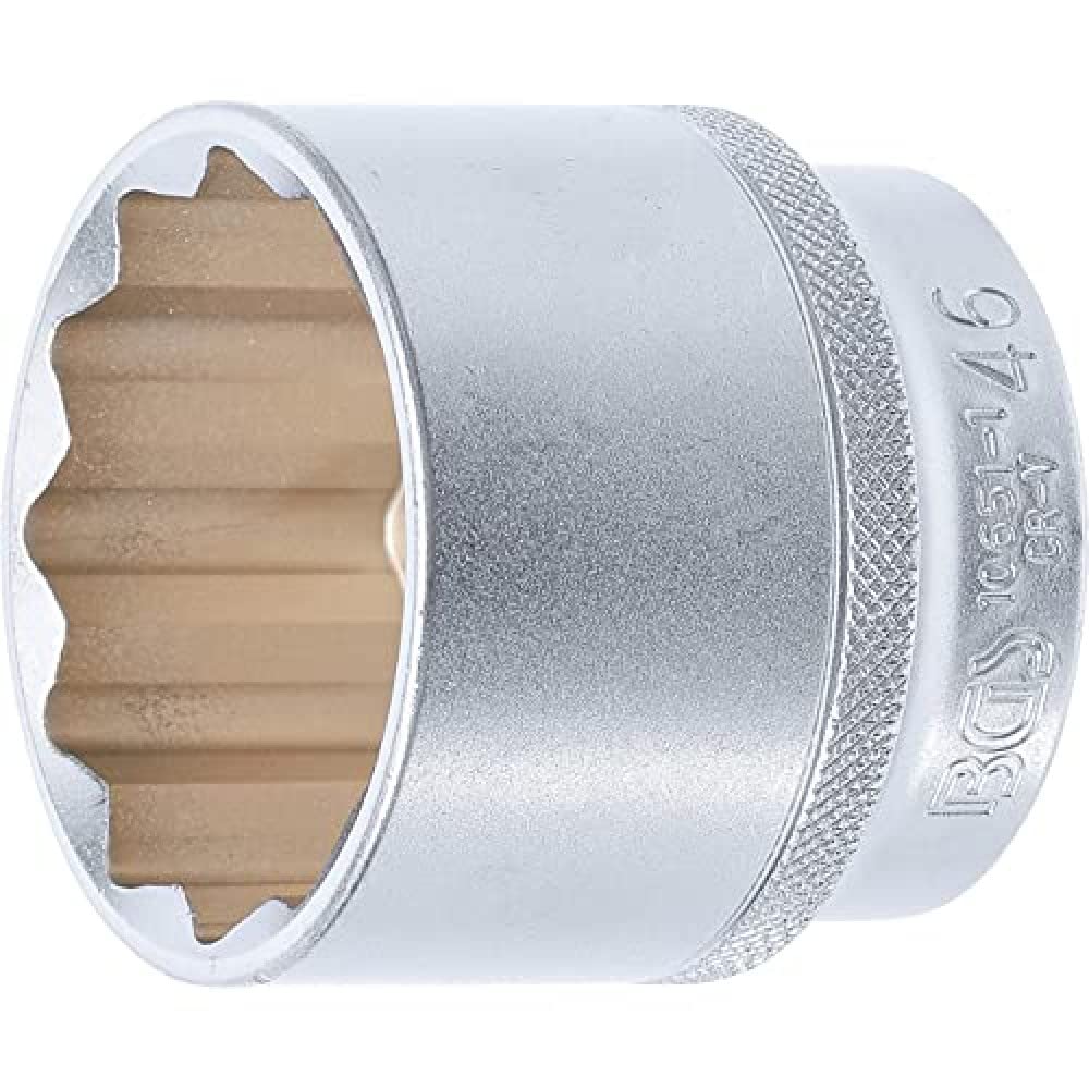 BGS 10651-1 | Socket, 12-Point | 12.5 mm (1/2") Drive | 46 mm