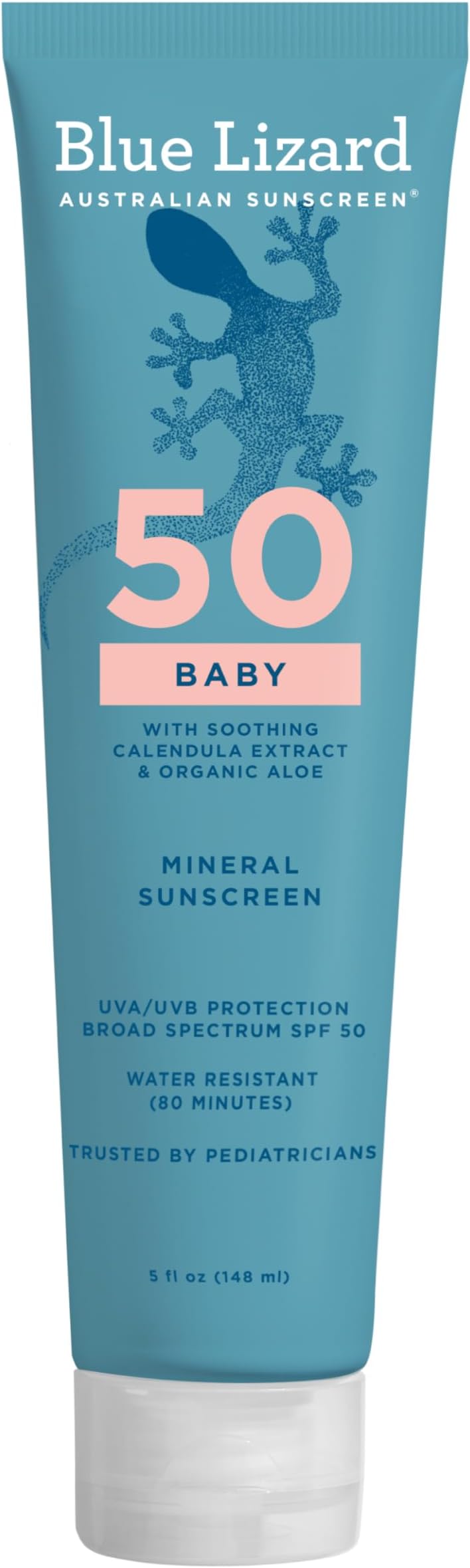 Blue Lizard Baby Mineral Sunscreen SPF 50+ UVA UVB Protection 5oz