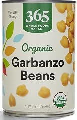 365 by Whole Foods Market, Organic Garbanzo Beans, 15.5 Ounce