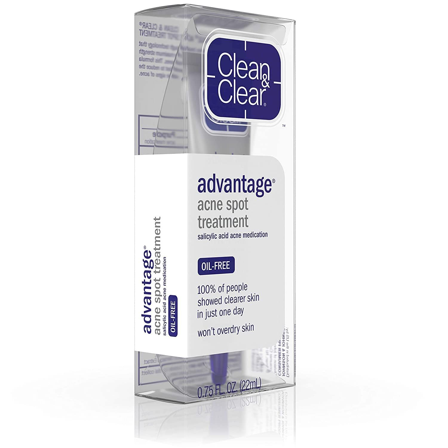 Cln&Clr Adv Spt Trtmnt Size .75z Clean & Clear Advantage Acne Spot Treatment