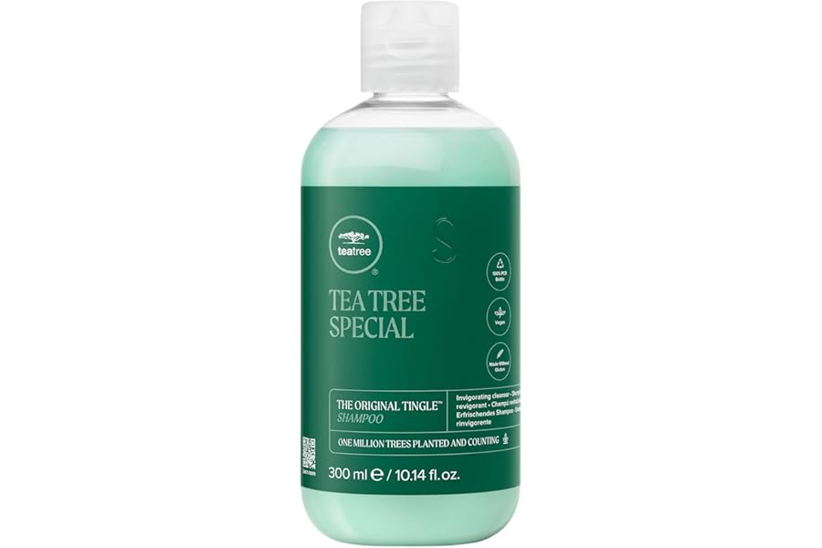 Tea Tree Special Shampoo, Deep Cleans, Refreshes Scalp, For All Hair Types, Especially Oily Hair