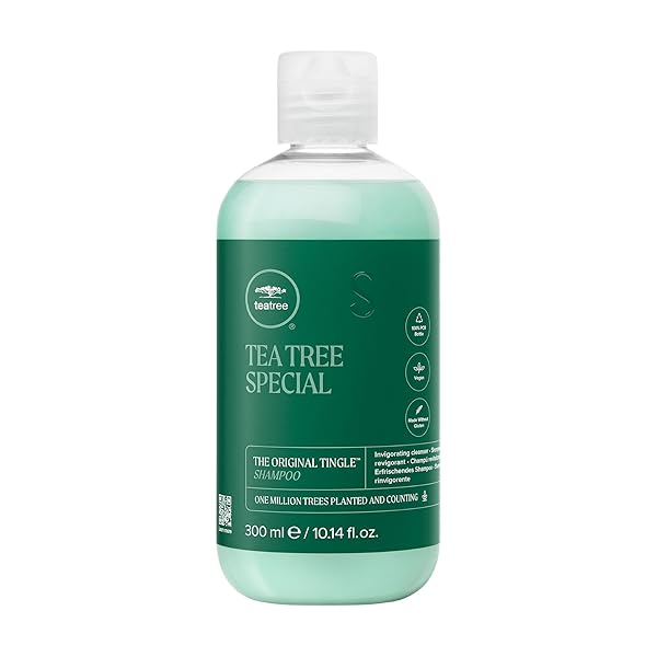 TEA TREE SPECIAL SHAMPOO, DEEP CLEANS, REFRESHES SCALP,...