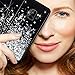 Caka Galaxy S9 Case, Galaxy S9 Glitter Case Starry Night Series Luxury Fashion Bling Flowing Liquid Floating Sparkle Glitter Girly Soft TPU Case for Samsung Galaxy S9 (Silver)