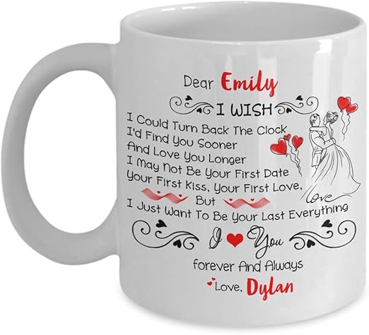 personalized mug for boyfriend