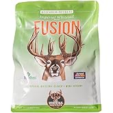 Whitetail Institute FUSION Deer Food Plot Seed for Spring or Fall Planting, Blend of Clover and Chicory for Maximum Deer Attraction, Heat, Cold and Drought Tolerant