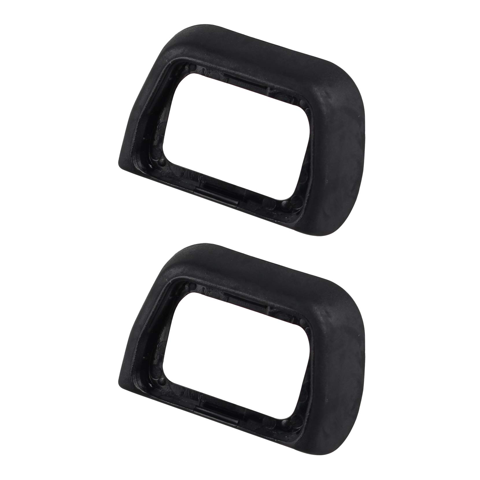 Futheda 2Pcs Eyecup Eyepiece Compatible with Alpha A6300 A6000 A5100 A5000 NEX-5 NEX-6 NEX-7 Camera, FDA-EV1S Electronic Viewfinder Replacement FDA-EP10 Eyepiece