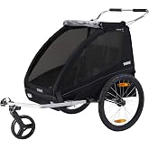 Thule Coaster XT 2-Seat Bicycle Trailer &amp; Stroller