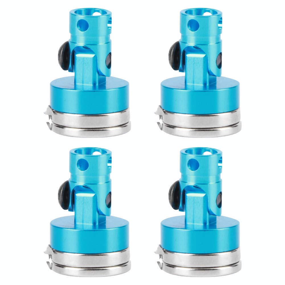 Keenso 4pcs Strong Magnet RC Car Shell Column Post, Magnetic Body Post Mount Fit for AXIAL SCX10 1/10 RC Car Model Rc Magnetic Body Mounts
