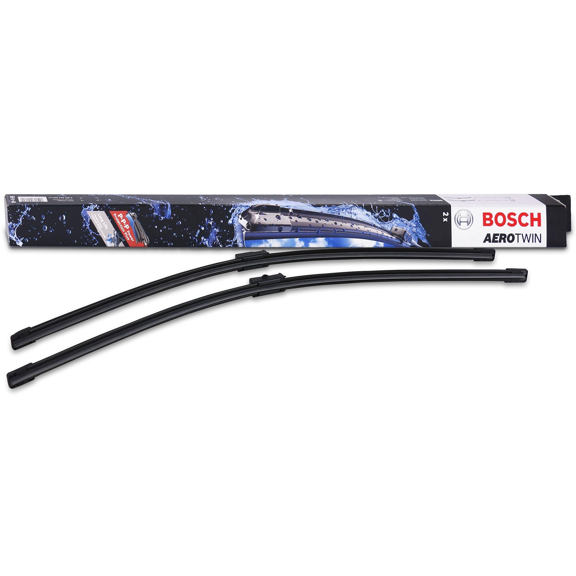 Bosch Aerotwin A 950 S - Front Windscreen Wipers - Set of 2 Replacement Blades - Comes with Pre-assembled Adapter - 2 Blades, 700mm/700mm - Only for left-hand drive (EU)