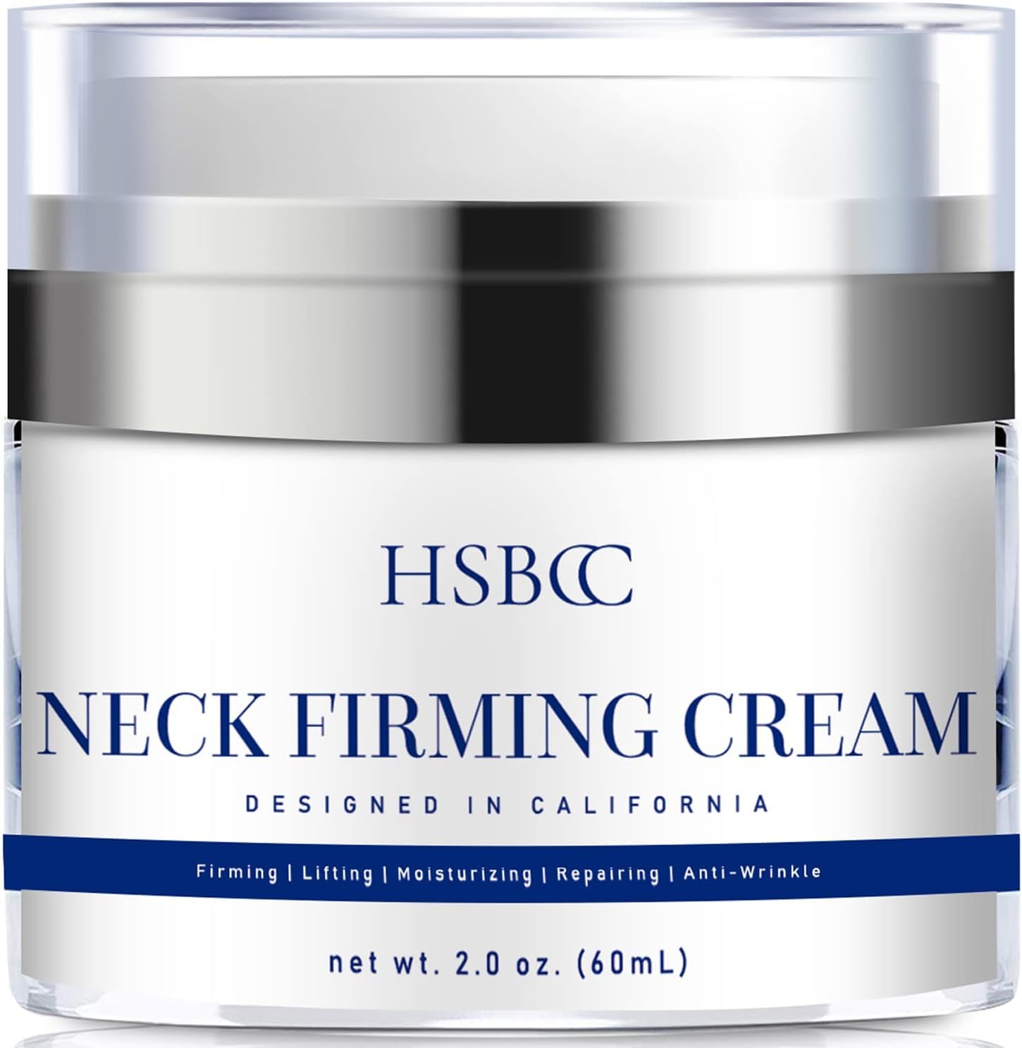 HSBCC Neck Cream for Tightening and Firming: Acetyl Hexapeptide-8 Retinol Shea Butter Niacinamide - Smoothes Wrinkles Skin Tighten and Lift Neck Cream (60ml)