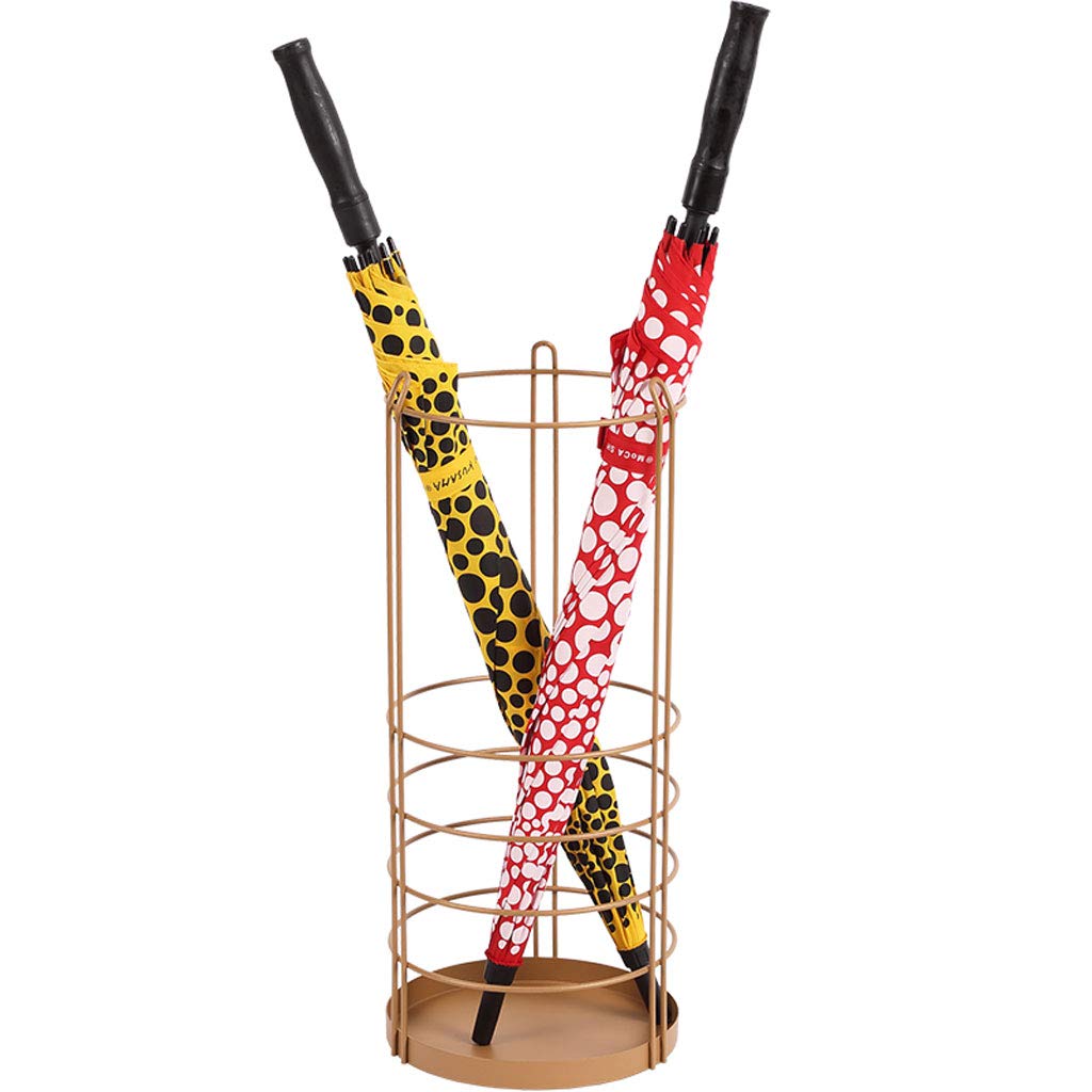 LBYMYB Nordic Wrought Iron Umbrella Stand Floor Umbrella Stand Home