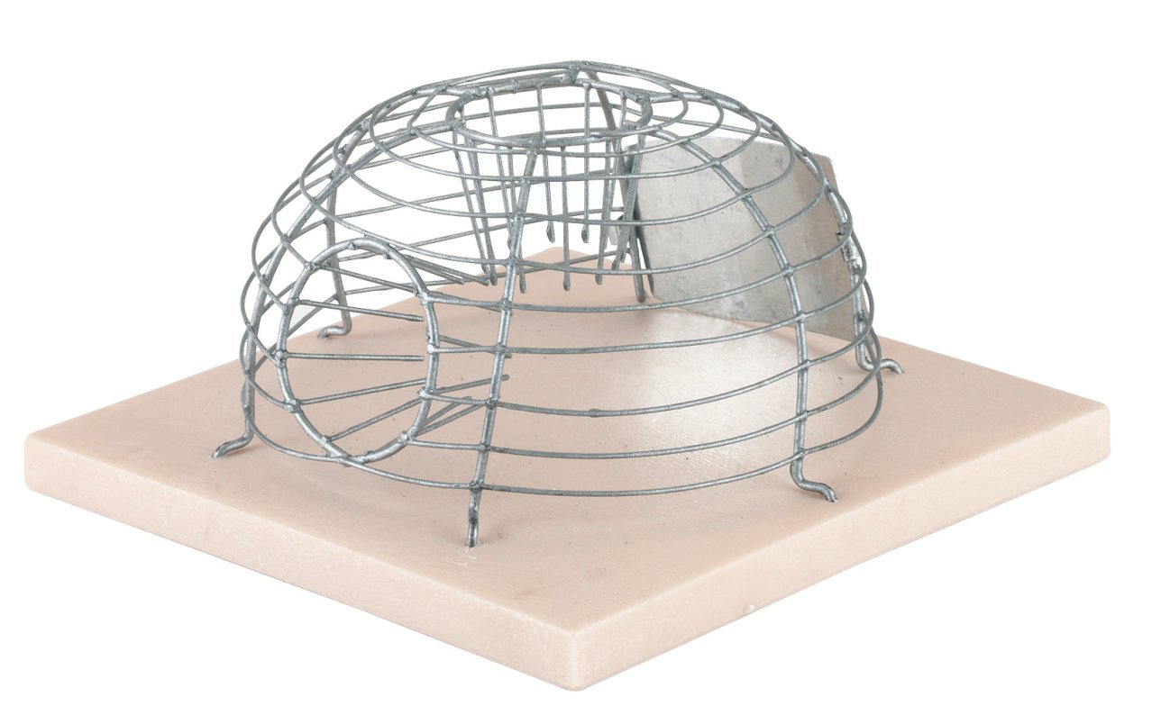 Kerbl Mousecage 299617 Basket Mouse Trap with 2 Entrances