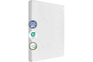 AOHWIDER 35x20 Bassinet Mattress for ANGELBLISS: 2" Thick Dual Sided Gel Memory Foam Bassinet Mattress Fit for Yamesmile/Bellababy/AMKE/ANGELBLISS Baby Bassinet