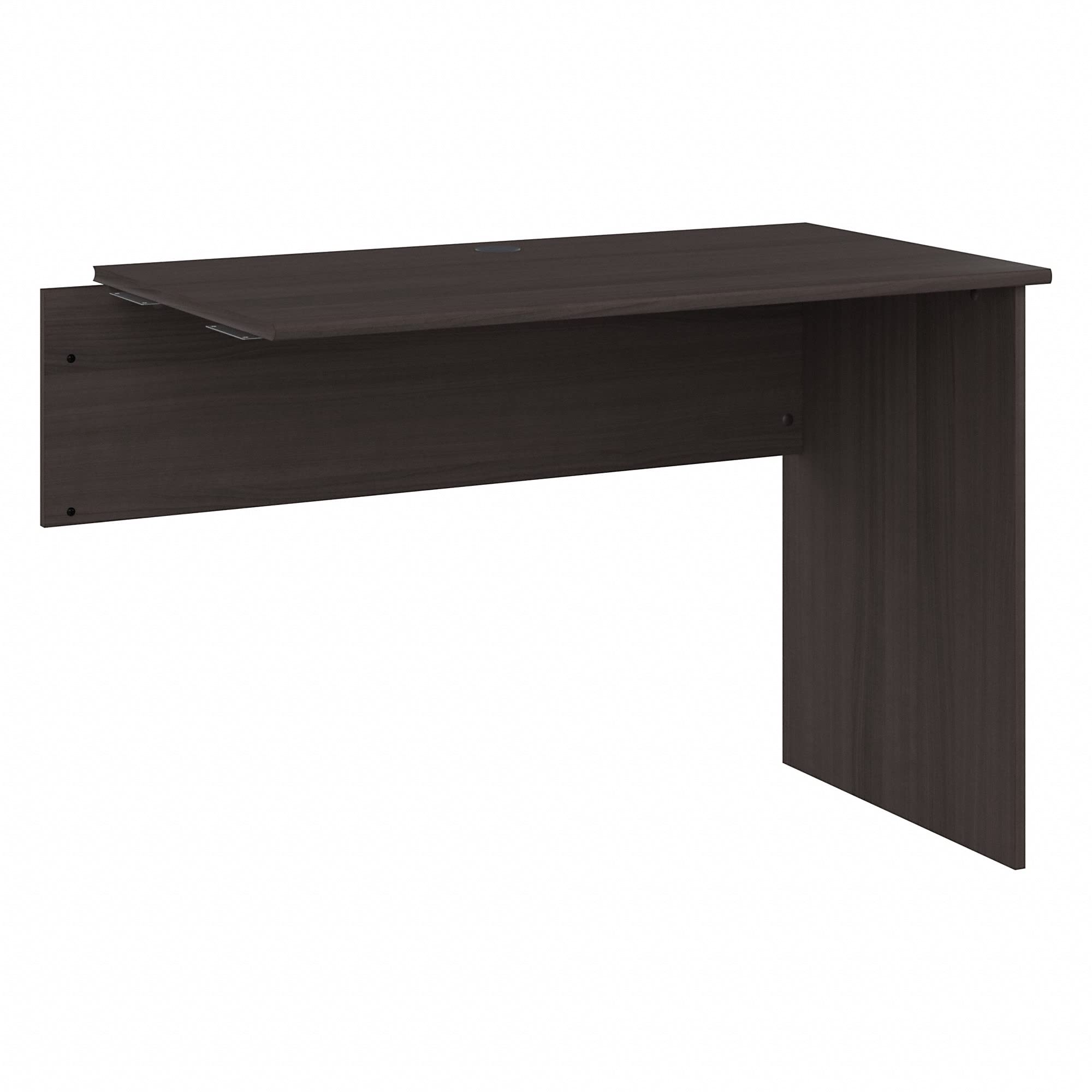Photo 1 of Bush Furniture Cabot 42W Shell Desk Return in Heather Gray
