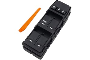 Power Window Switch Driver Side,with 1 Single AUTO,Replacement for Chrysler 200 300 Sebring Dodge Avenger Caliber Charger Mag