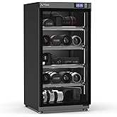 AUTENS Dehumidifying Dry Cabinet Box with Combination Lock,Digital Control Noiseless and Energy Saving,for Camera Lens,Electronic Equipment,Collectibles Storage,Temperature Humidity LED Screen (100L)