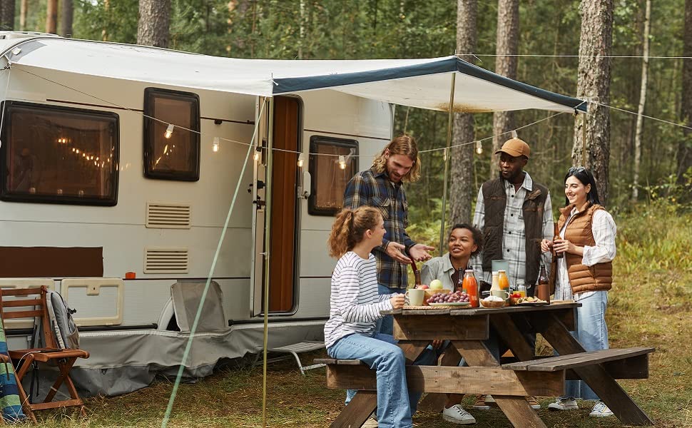 Flame King YSNHT600 2Burner Builtin RV Cooktop Propane Stove, 7200