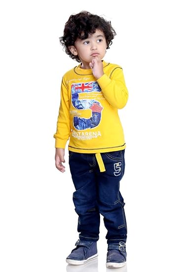 boy t shirt and jeans