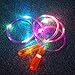 IBOSTOM Jump Rope Kids – Light Up Jump Rope Flashing Color Change Skipping Rope Colorful Light Fun Toy with Gift Box(Orange Handle)
