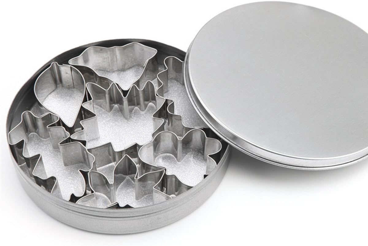 Stainless Steel Cookie Cutters, Set of 7 cookie Cutters yoohome Leaves For Cookies, Cakes And Sugar, Pasta etc